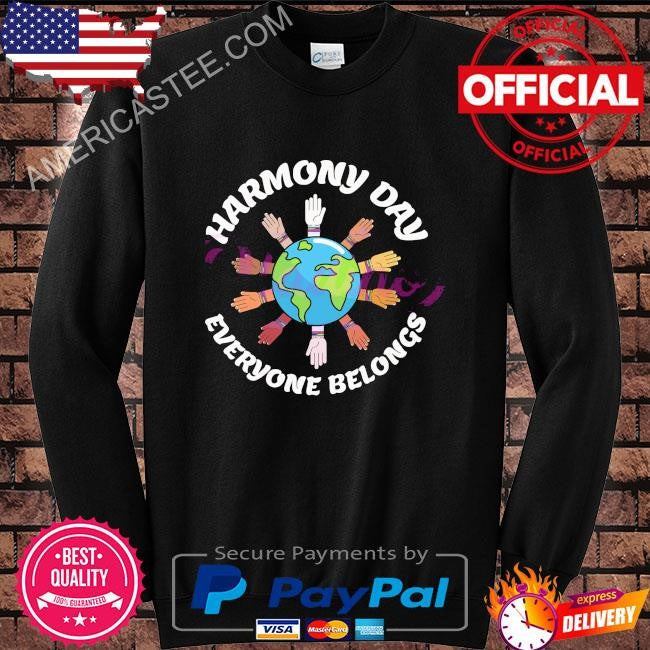 Harmony day everyone belongs shirt