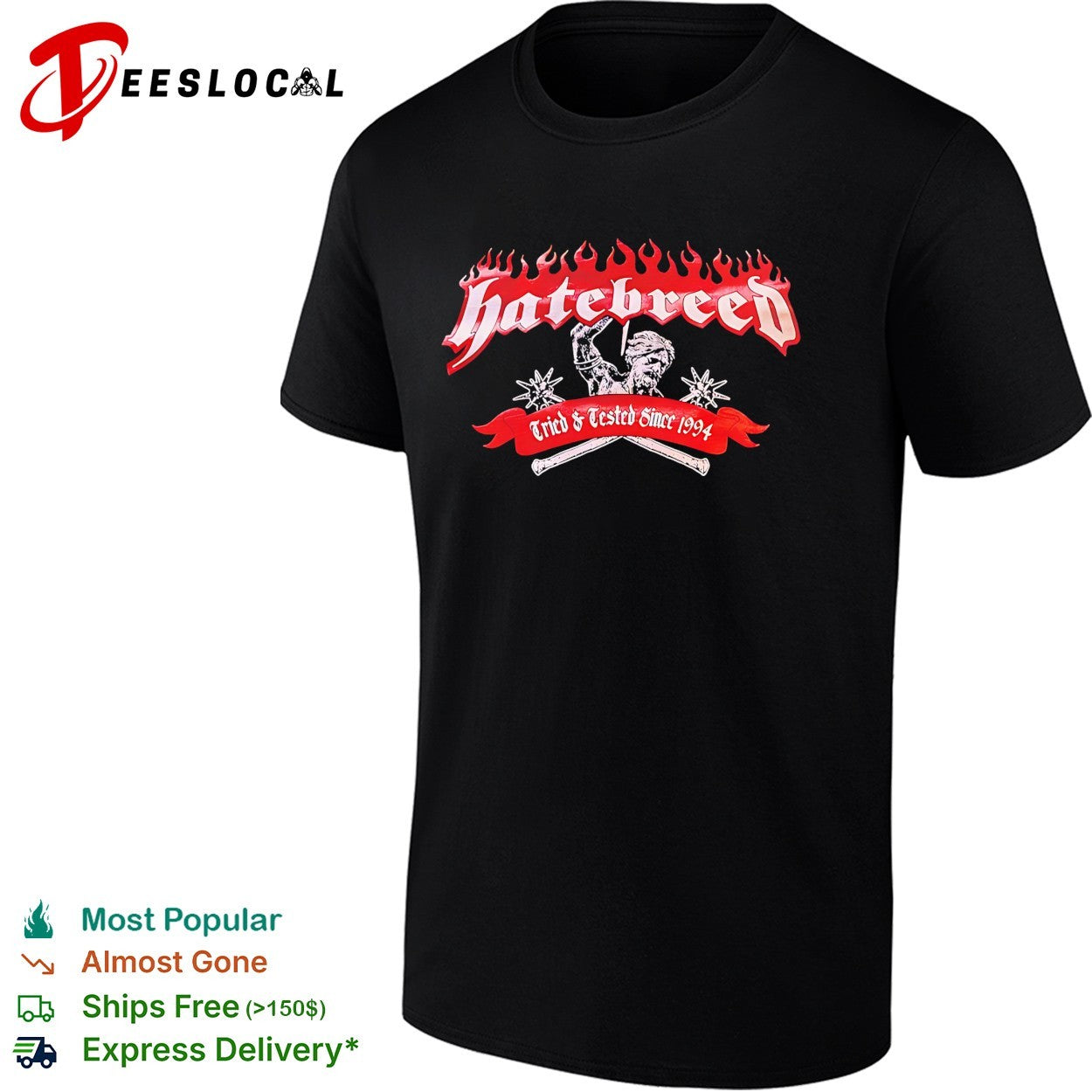 Hatebreed The Summer Slaughter Tour 2026 logo shirt