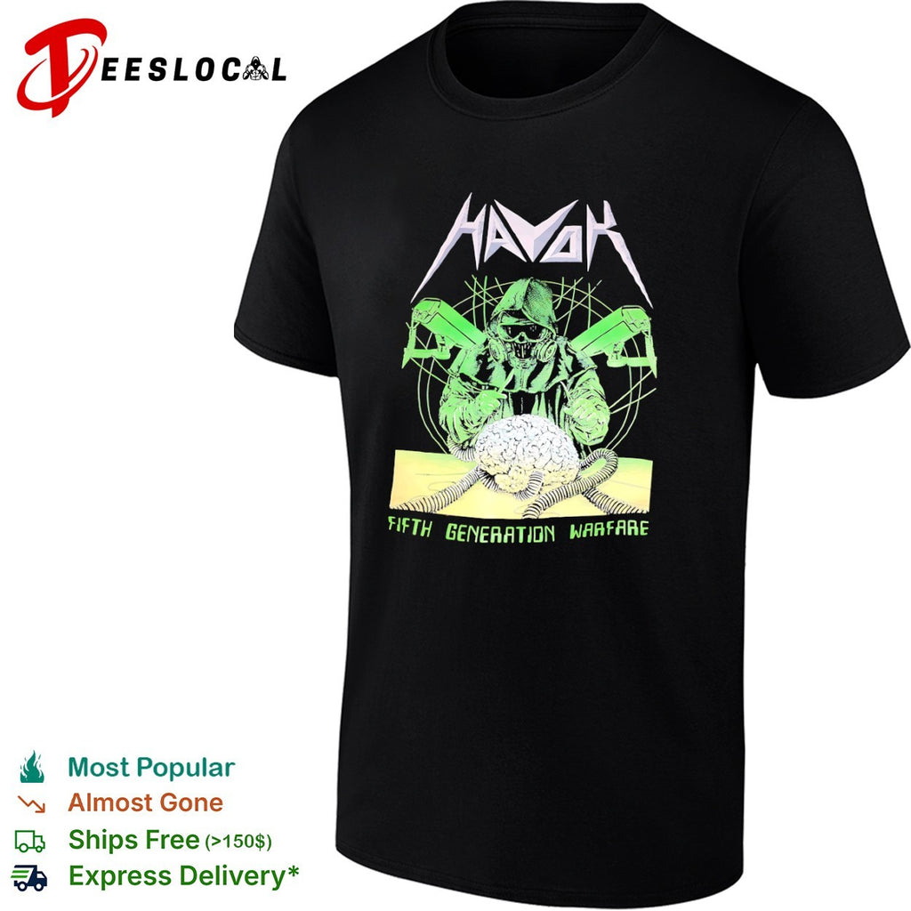 Havok Fifth Generation Warfare brain shirt