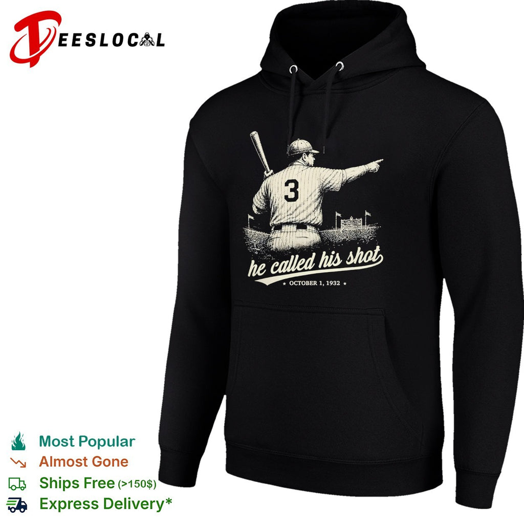 He called his shot baseball player 1932 shirt