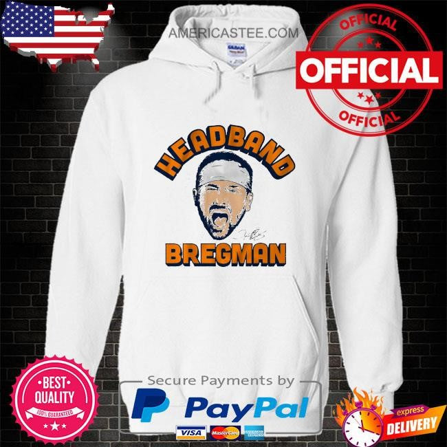 Headband alex bregman signature shirt