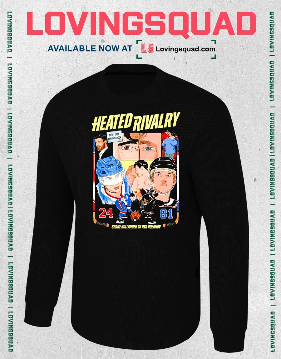 Heated Rivalry Characters Ilya Rozanov 81 vs Shane Hollander 24 Shirt