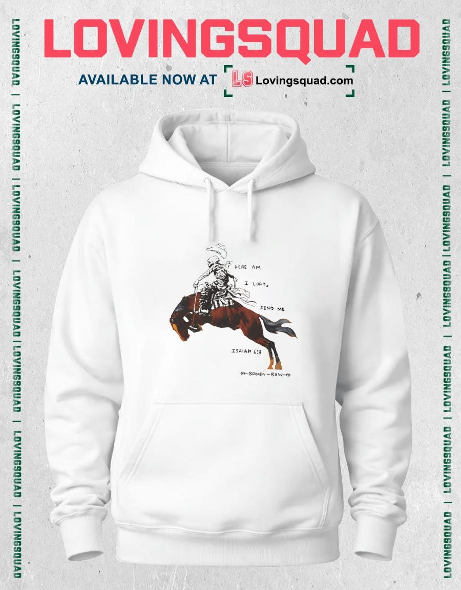 Here am I lord send me Isaiah Broken bow shirt