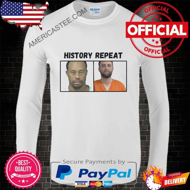 History repeat scottie scheffler mugshot shirt