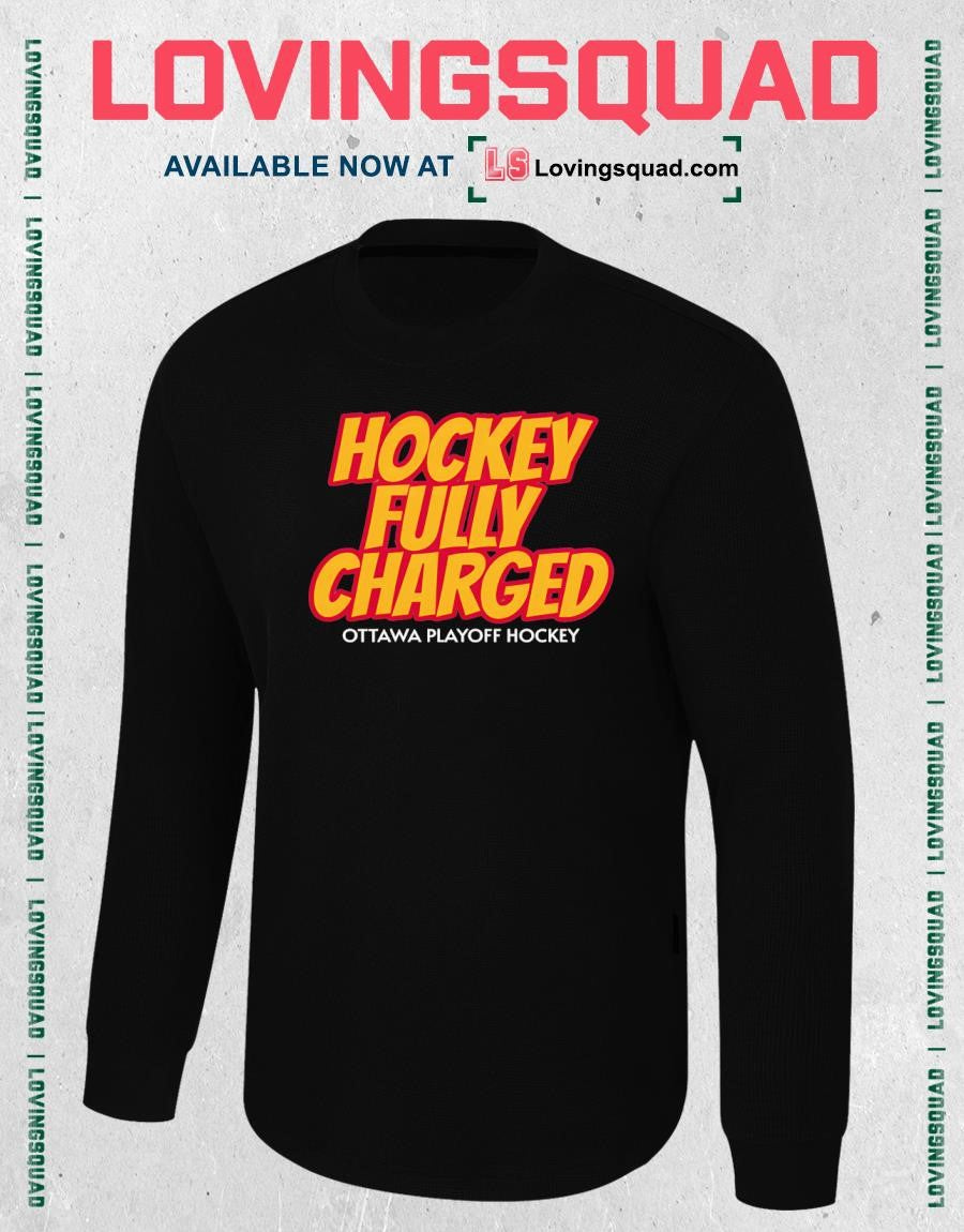 Hockey Fully Charged Ottawa Playoff Hockey Shirt