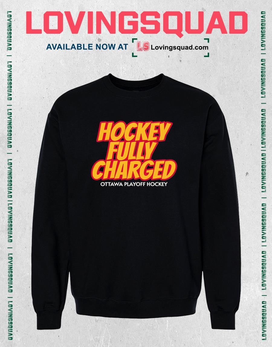 Hockey Fully Charged Ottawa Playoff Hockey Shirt