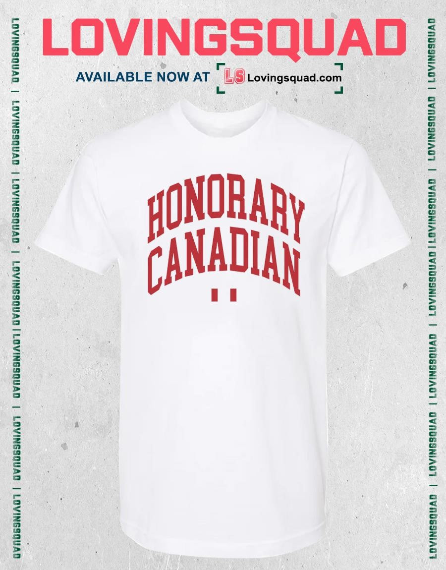 Honorary Canadian shirt