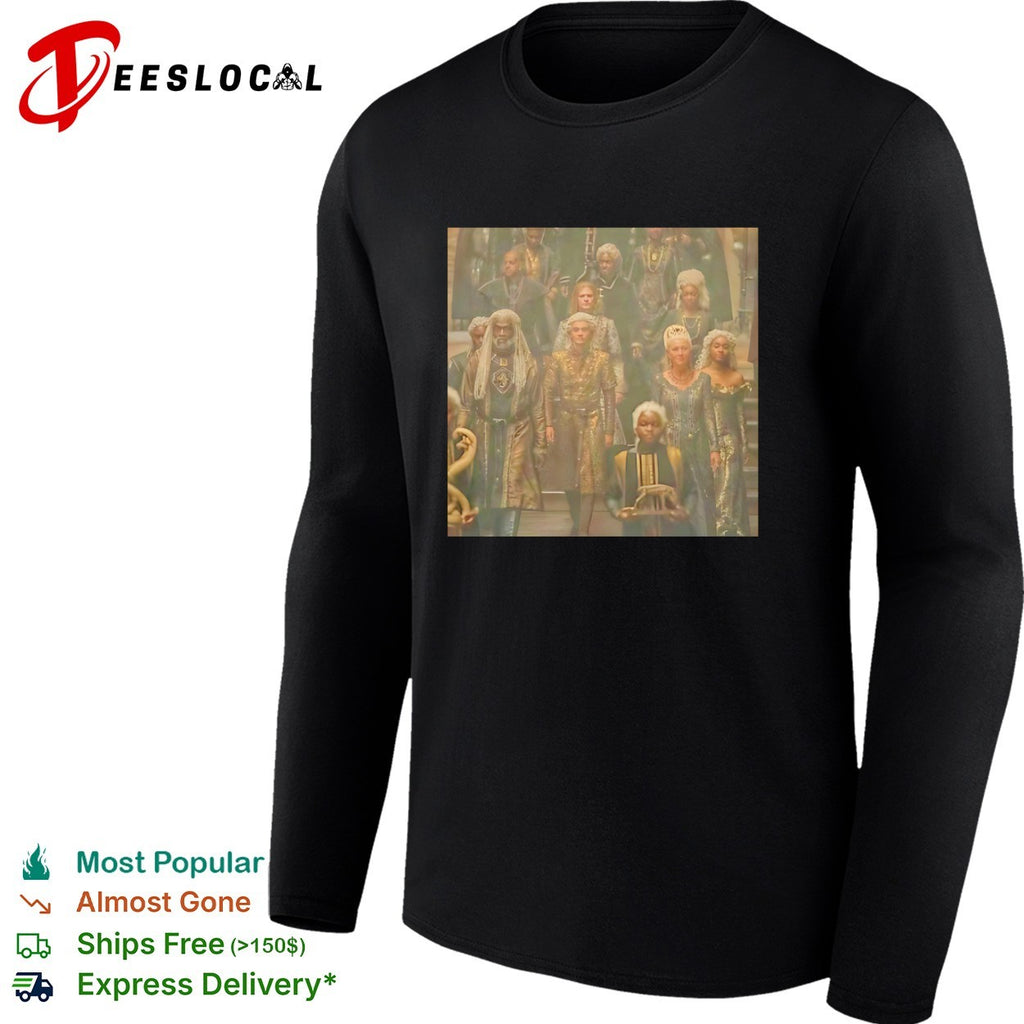 House of the Dragon cast group shirt