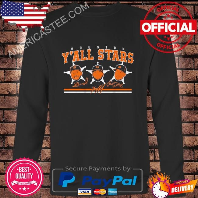 Houston baseball y’all stars shirt