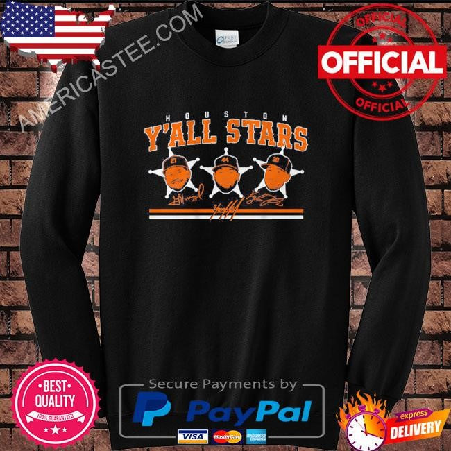 Houston baseball y’all stars shirt