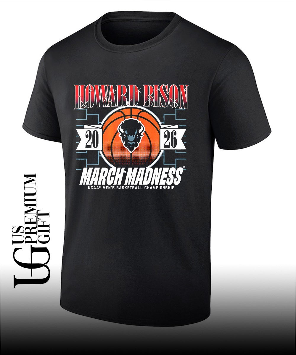 Howard Bison 2026 March Madness NCAA Men’s basketball Championship shirt