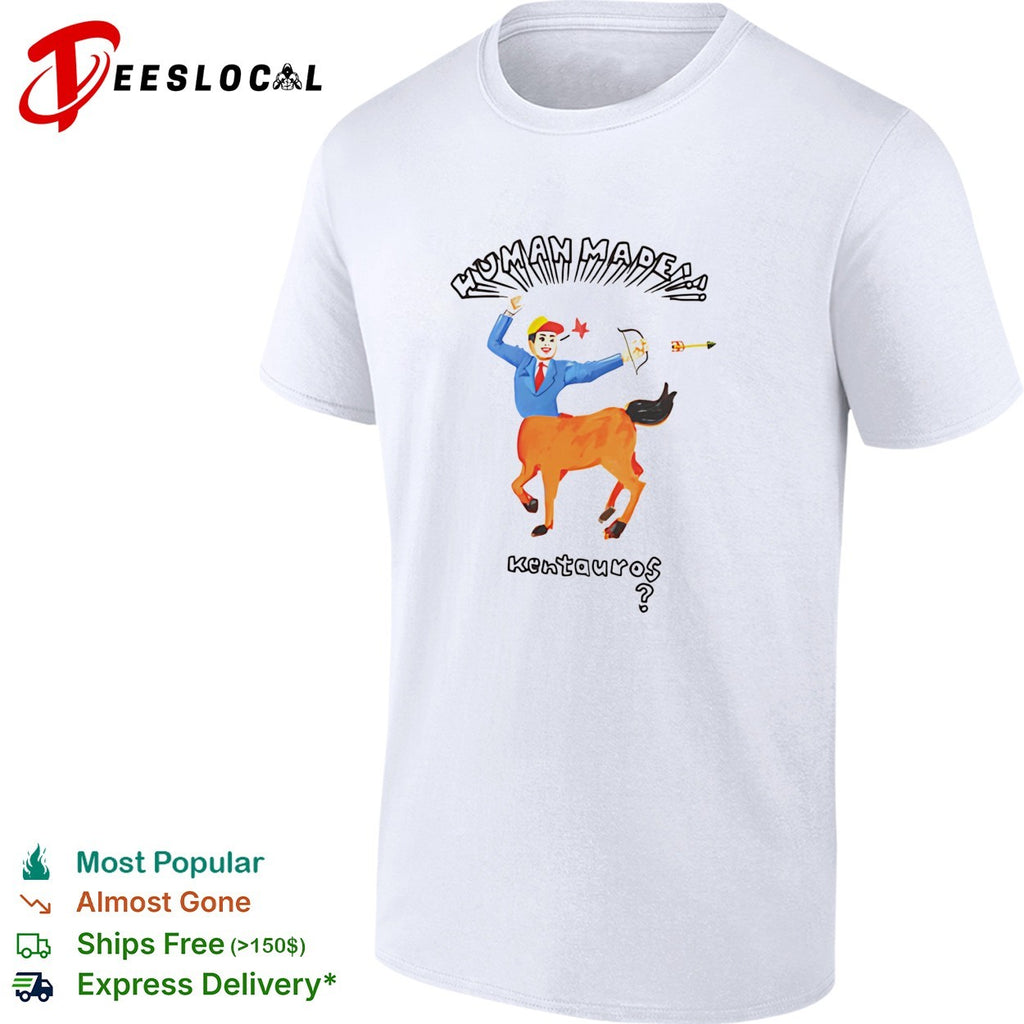 Human Made Kentauros centaur businessman archer shirt