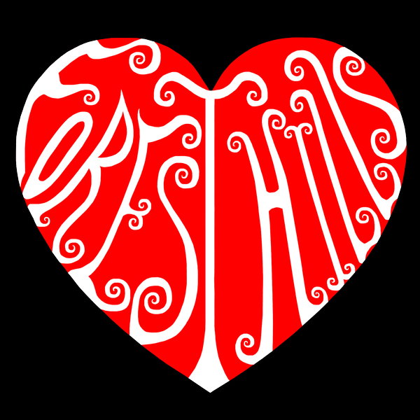 I Love Forest Hills Red Heart