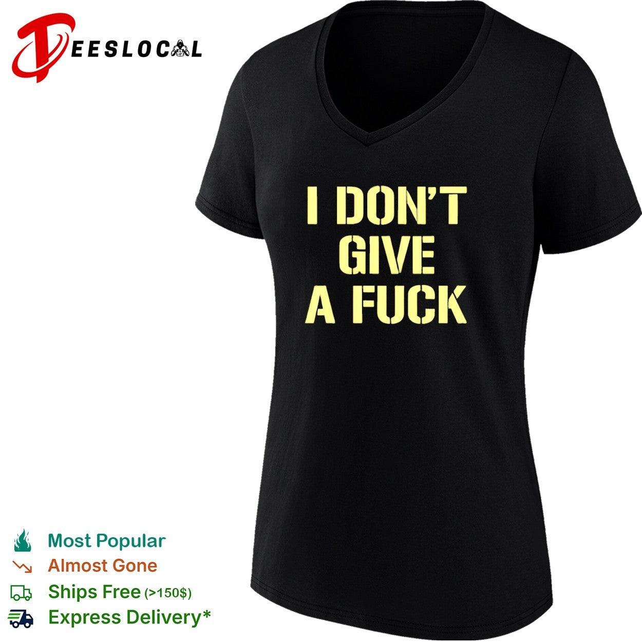 I dont give a fuck basic shirt