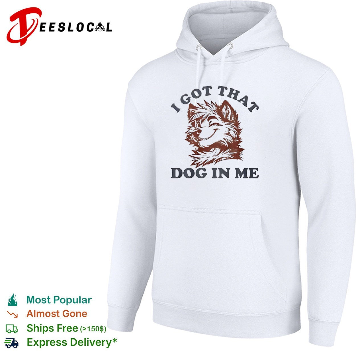 I got that dog in me furry canine shirt