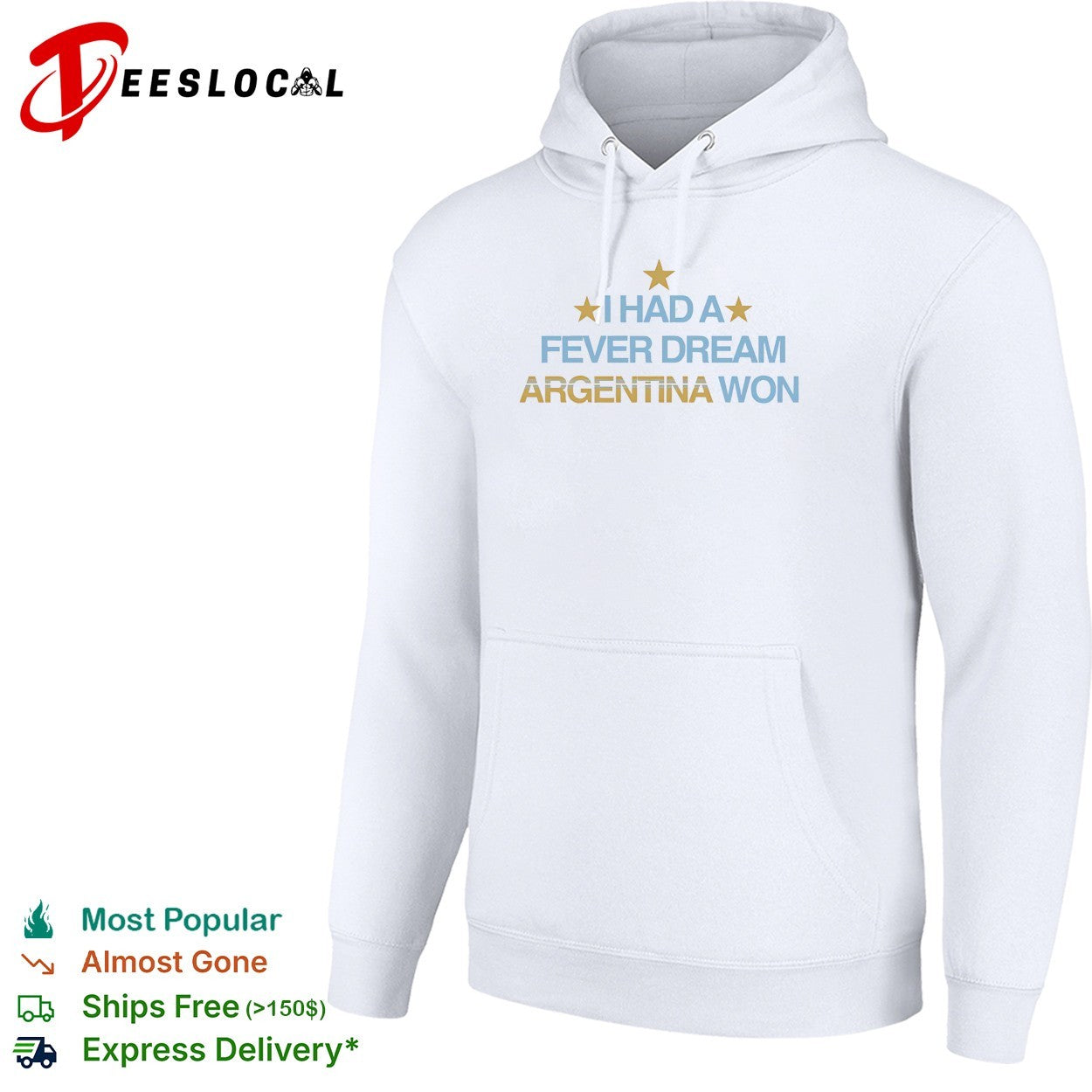 I had a fever dream Argentina won football shirt