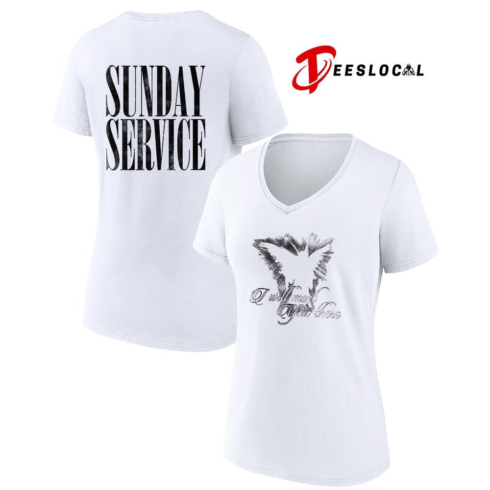I will meet you there sunday service graphic shirt