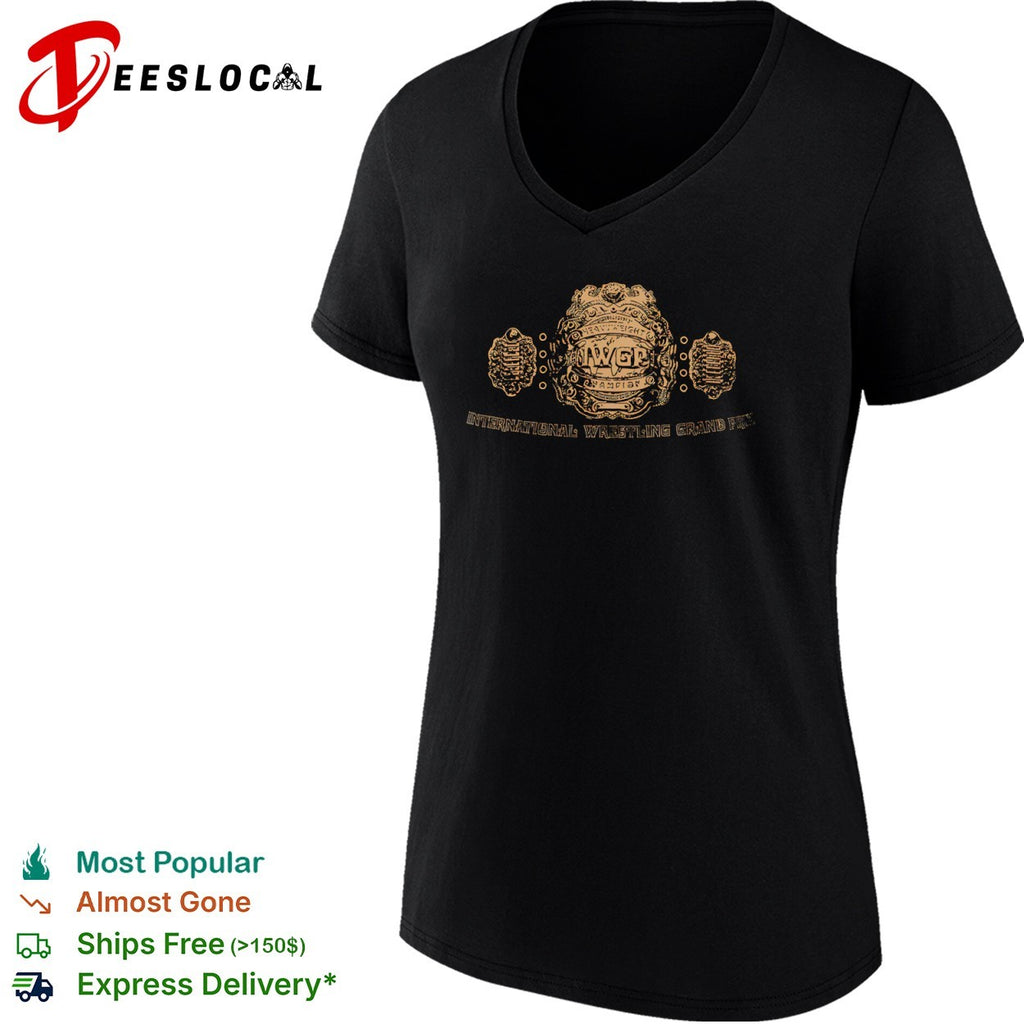 IWGP Heavyweight Champion International Wrestling Grand Prix NJPW Pro Wrestling shirt