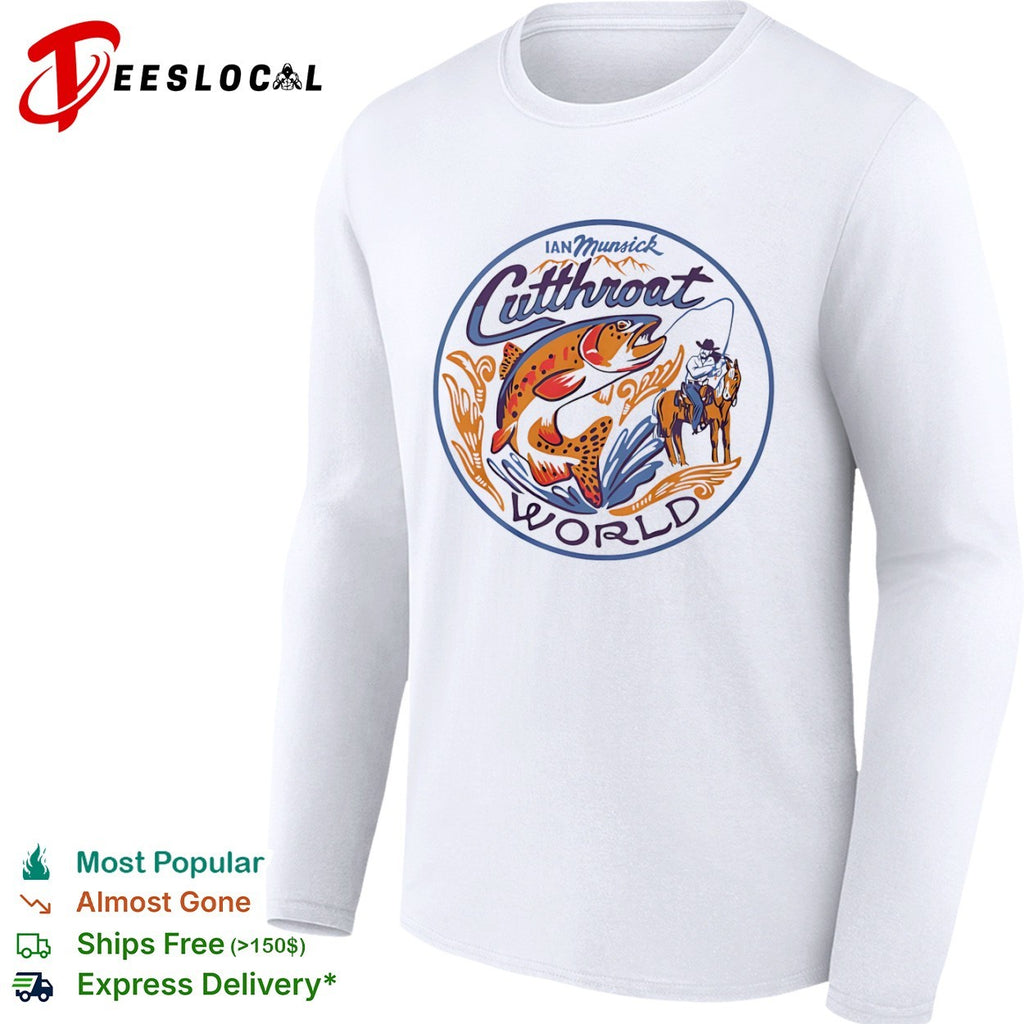 Ian Munsick cutthroat world trout cowboy shirt
