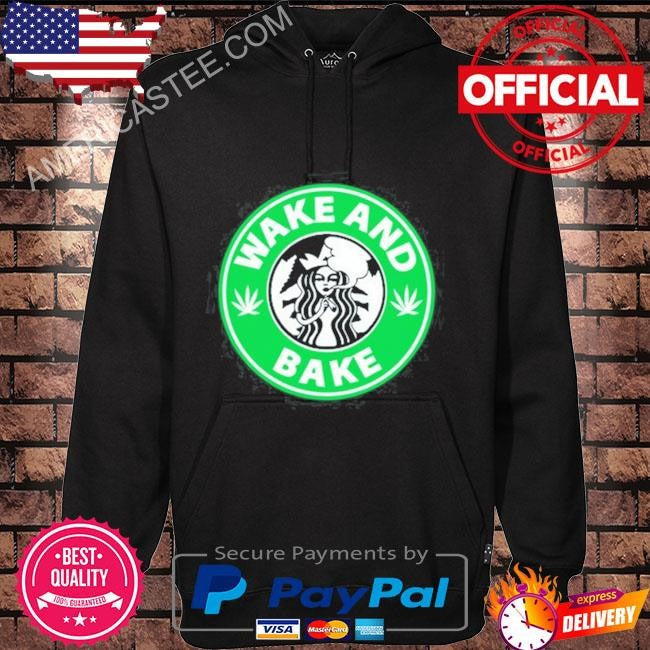 Iflyhigh wake and bake starbucks weed shirt