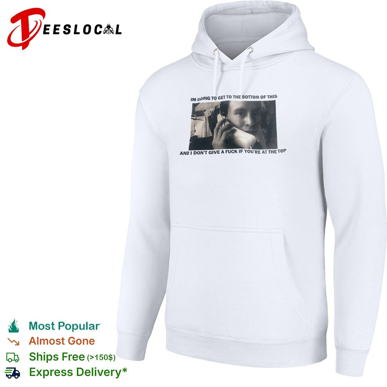 I’m going to get to the bottom of this shirt