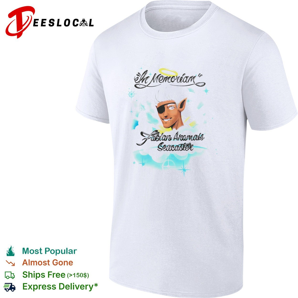 In Memoriam Fabian Aramais Seacaster Dimension 20 shirt