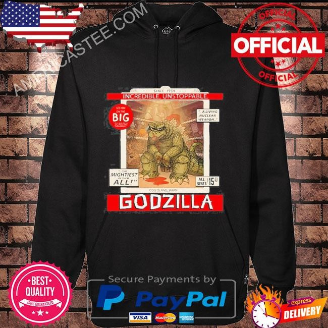 Incredible Unstoppable Godzilla Since 1954 Tee Shirt