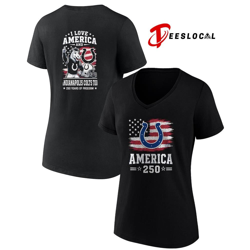 Indianapolis Colts 250 years of freedom mascot shirt