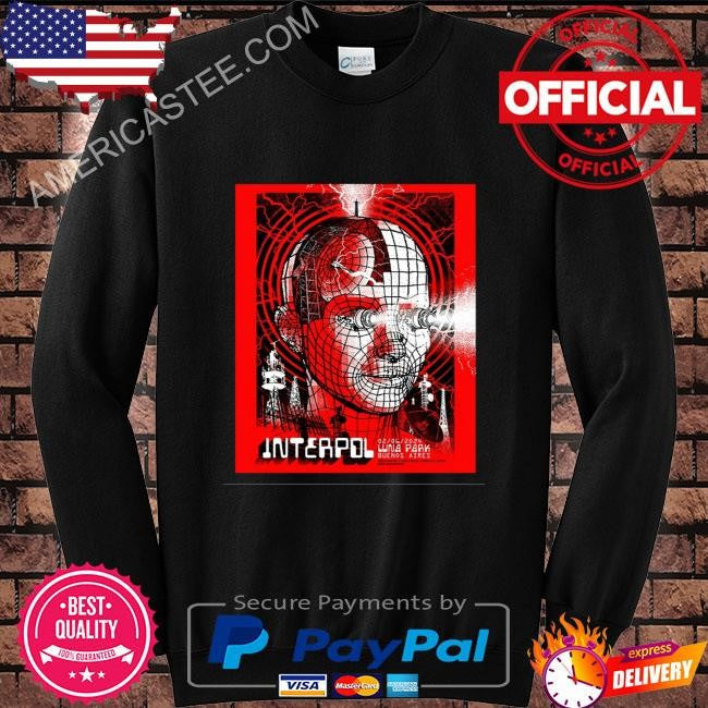 Interpol jun 2 2024 luna park buenos aires argentina poster shirt