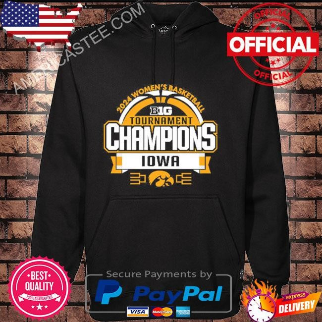 Iowa Hawkeyes Blue 84 Unisex 2024 Big Ten Women’s Basketball Conference Tournament Champions shirt