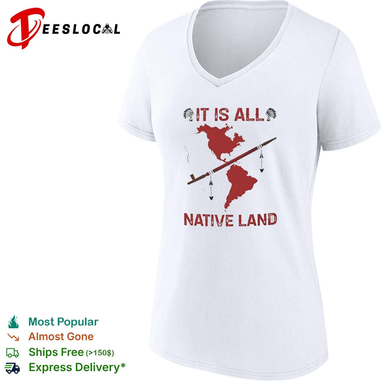 It is all native land North and South America shirt