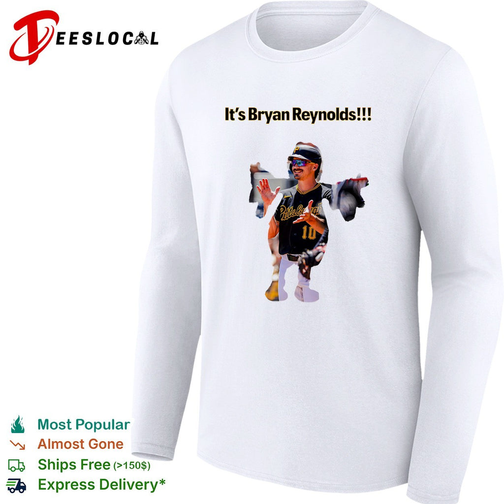 It’s Bryan Reynolds Pittsburgh Pirates player mascot graphic shirt