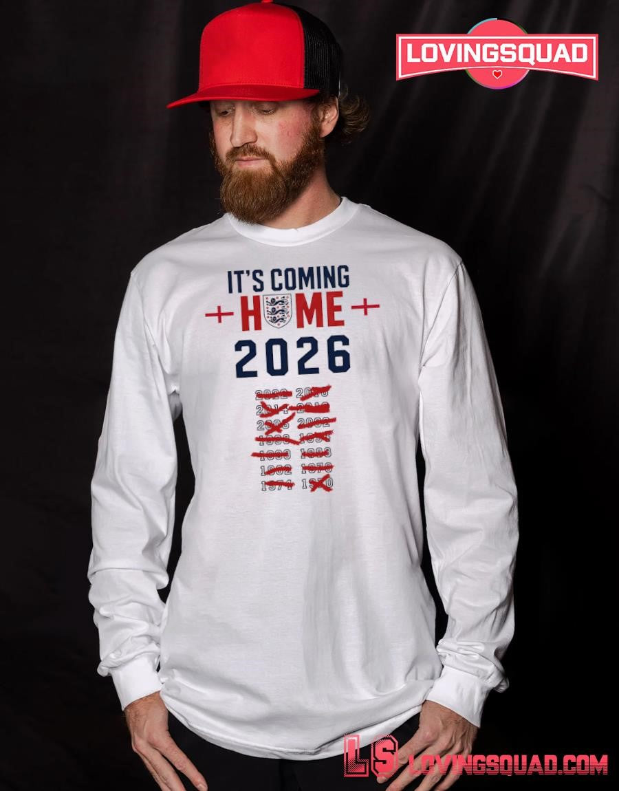 It’s coming home 2026 England national football shirt