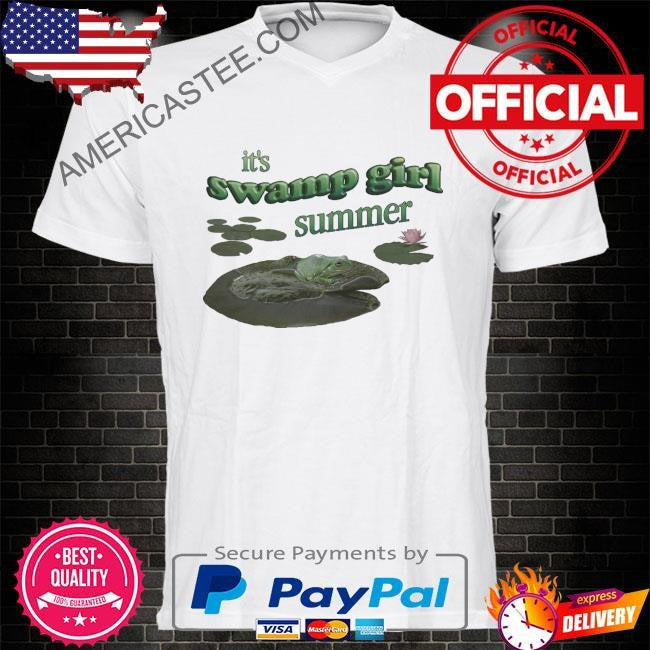 It’s swamp girl summer – frog shirt