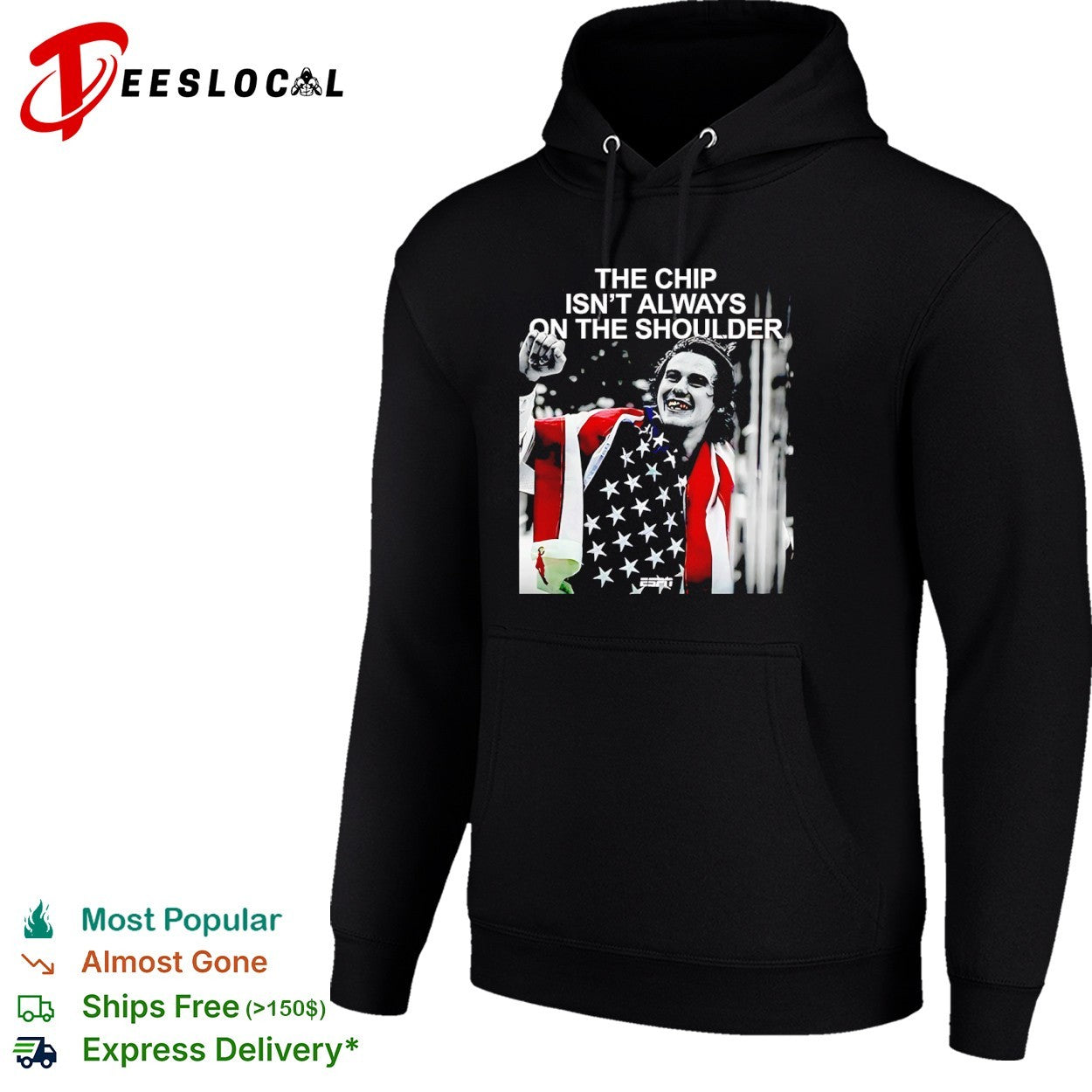 Jack Hughes The Chip is not always on the shoulder NHL shirt