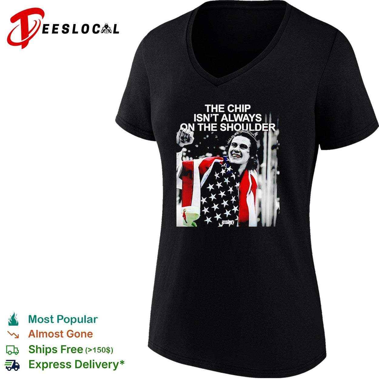 Jack Hughes The Chip is not always on the shoulder NHL shirt