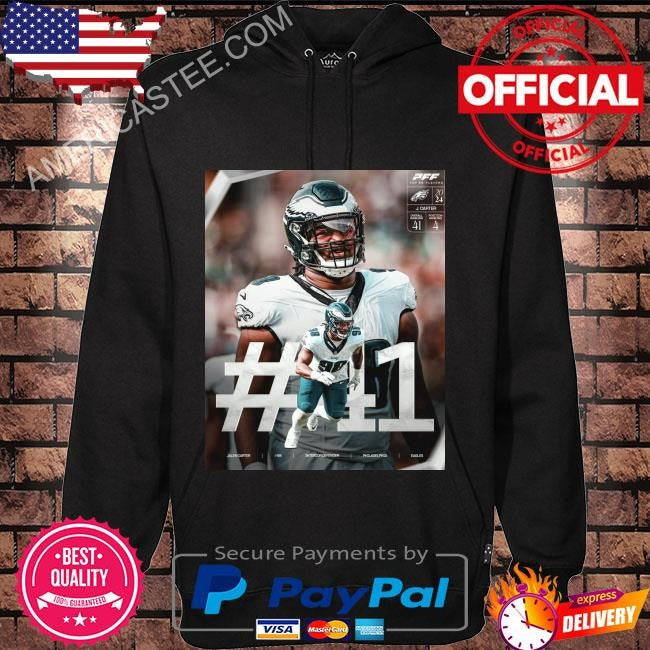 Jalen carter the only 2023 rookie to make an appearance on this year’s pff50 shirt