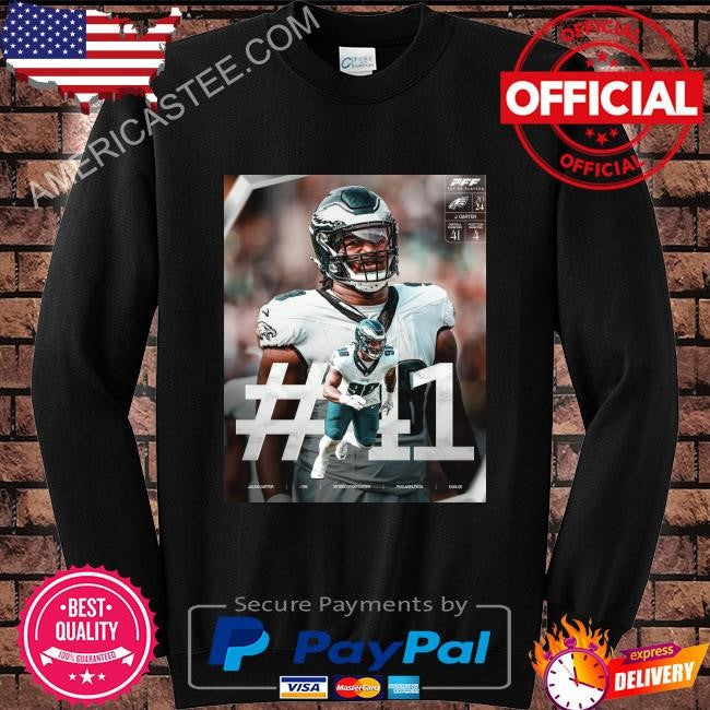 Jalen carter the only 2023 rookie to make an appearance on this year’s pff50 shirt