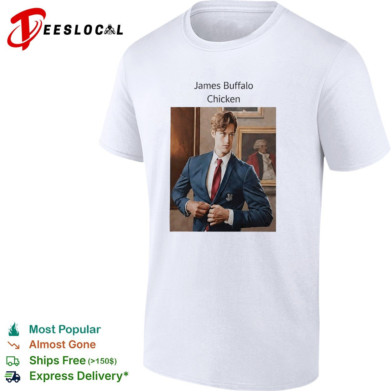 James Buffalo Chicken photo shirt