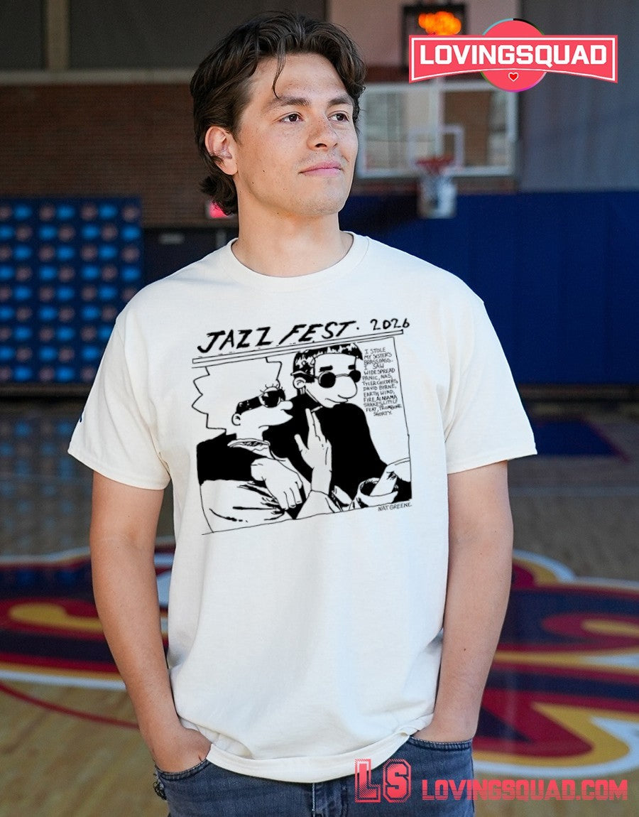 Jazz Fest 2026 Nat Greene shirt