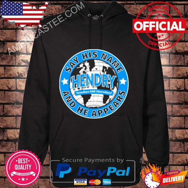 Joe hendry – tuesdays and thursdays shirt