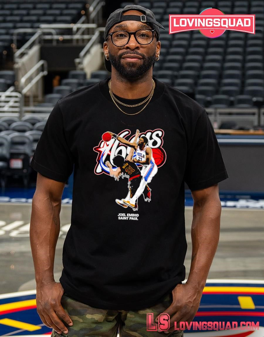 Joel Embiid x Allen Iverson East Pack Nba Graphic Shirt