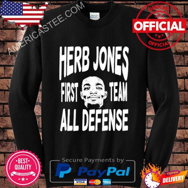 Joelvenile herb jones first team all defense shirt