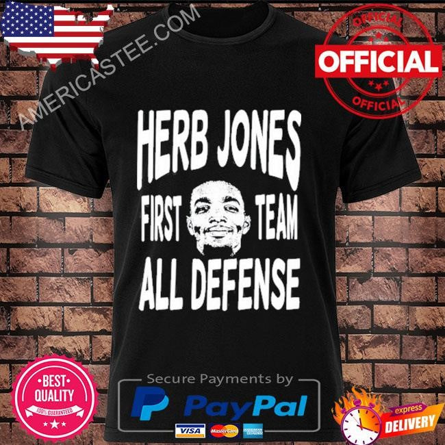 Joelvenile herb jones first team all defense shirt