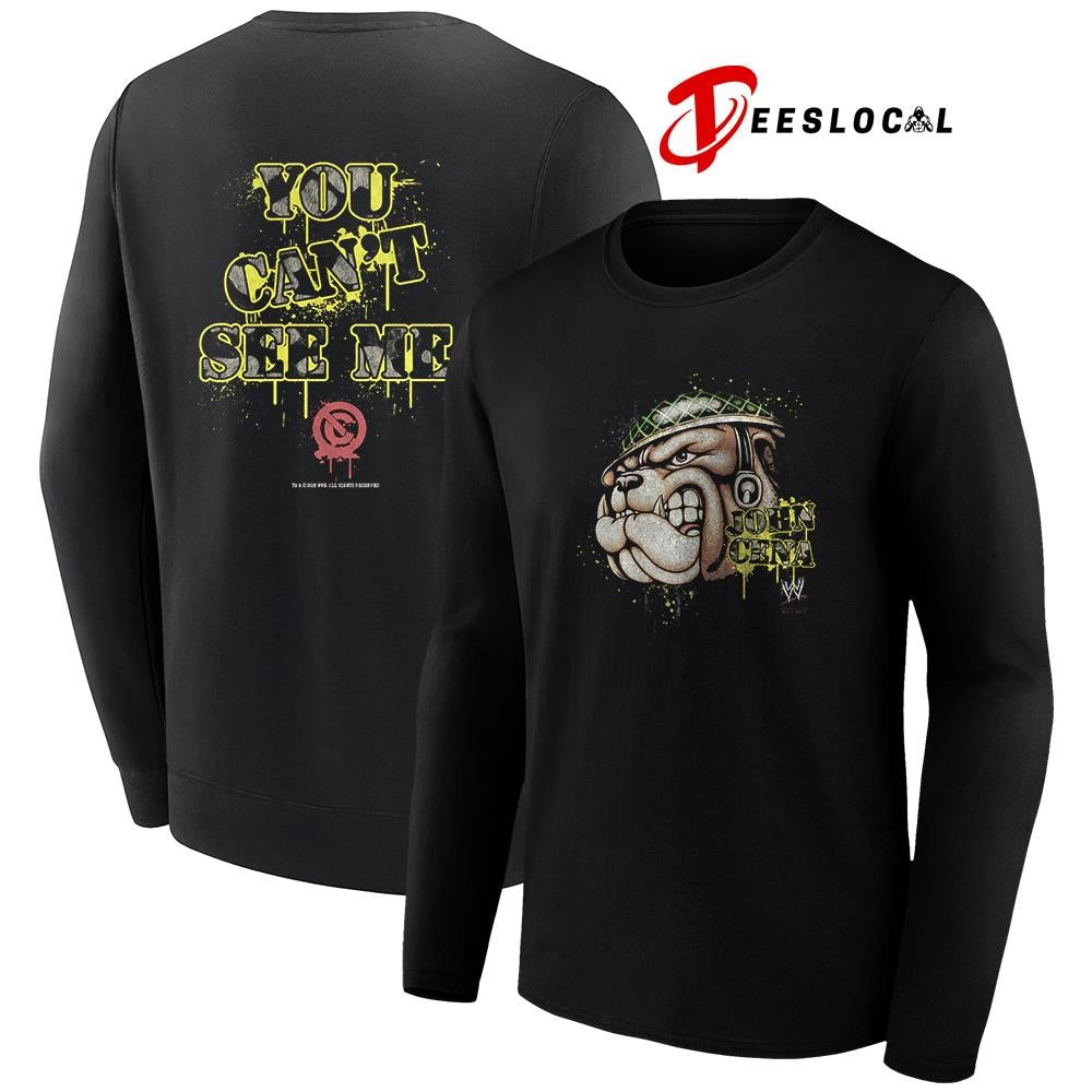 John Cena you can’t see me bulldog boxy vintage shirt