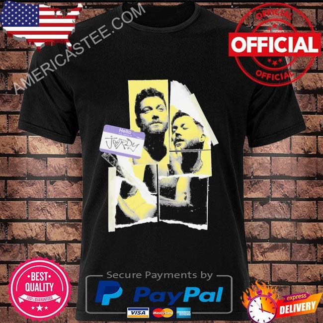 Jordy – hello my name is jordy shirt