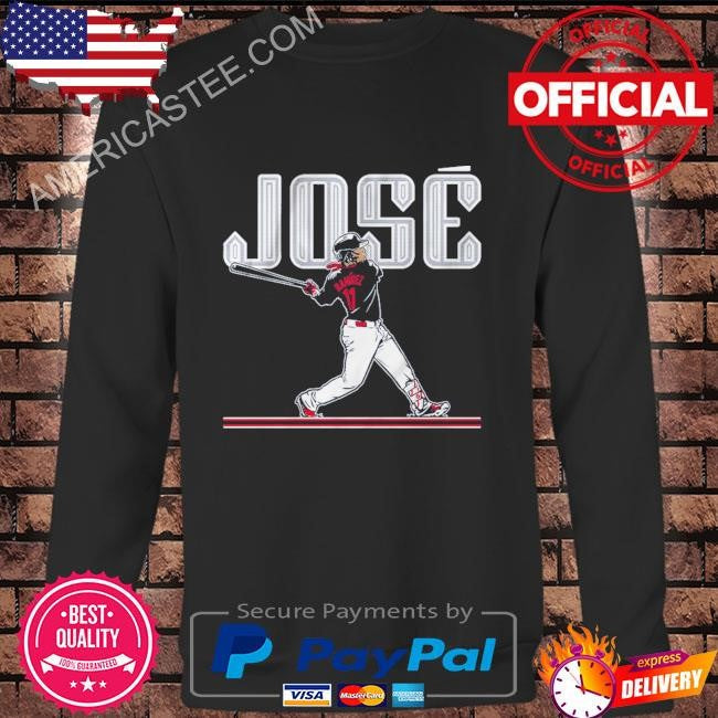 Jose ramirez slugger swing shirt