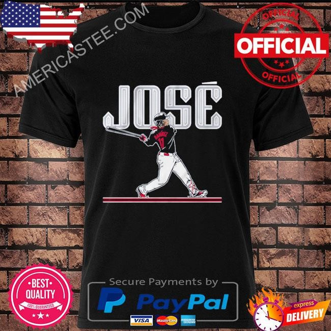 Jose ramirez slugger swing shirt
