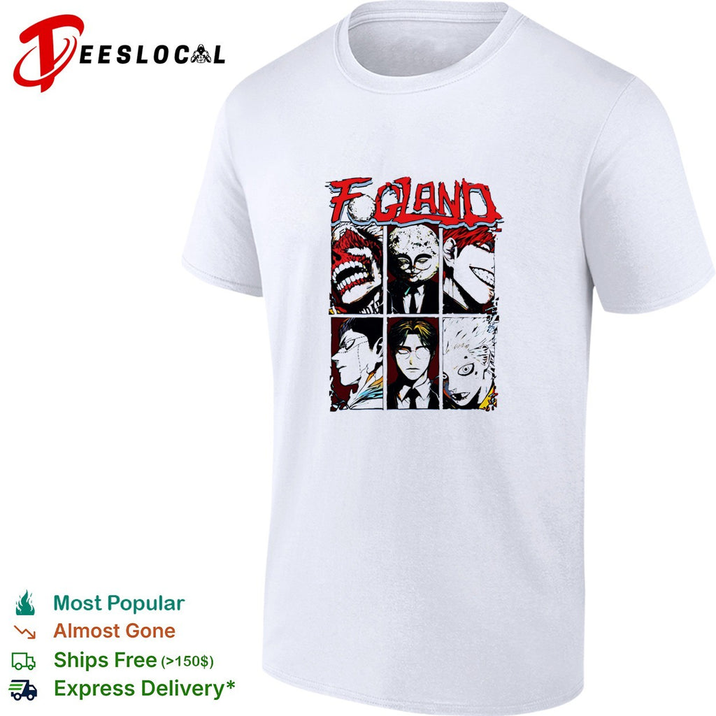 Jujutsu Kaisen F GLAND villain characters Sukuna Geto Mahito shirt