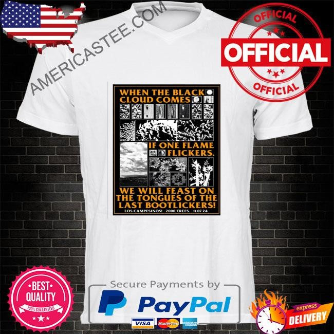 July 11 2024 upcote farm cheltenham uk los campesinos poster shirt